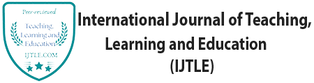 International Journal of Teaching, Learning and Education (IJTLE ...